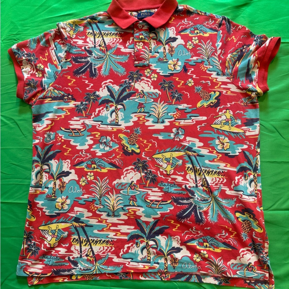 Polo Ralph Lauren Aloha Hawaiian Polo